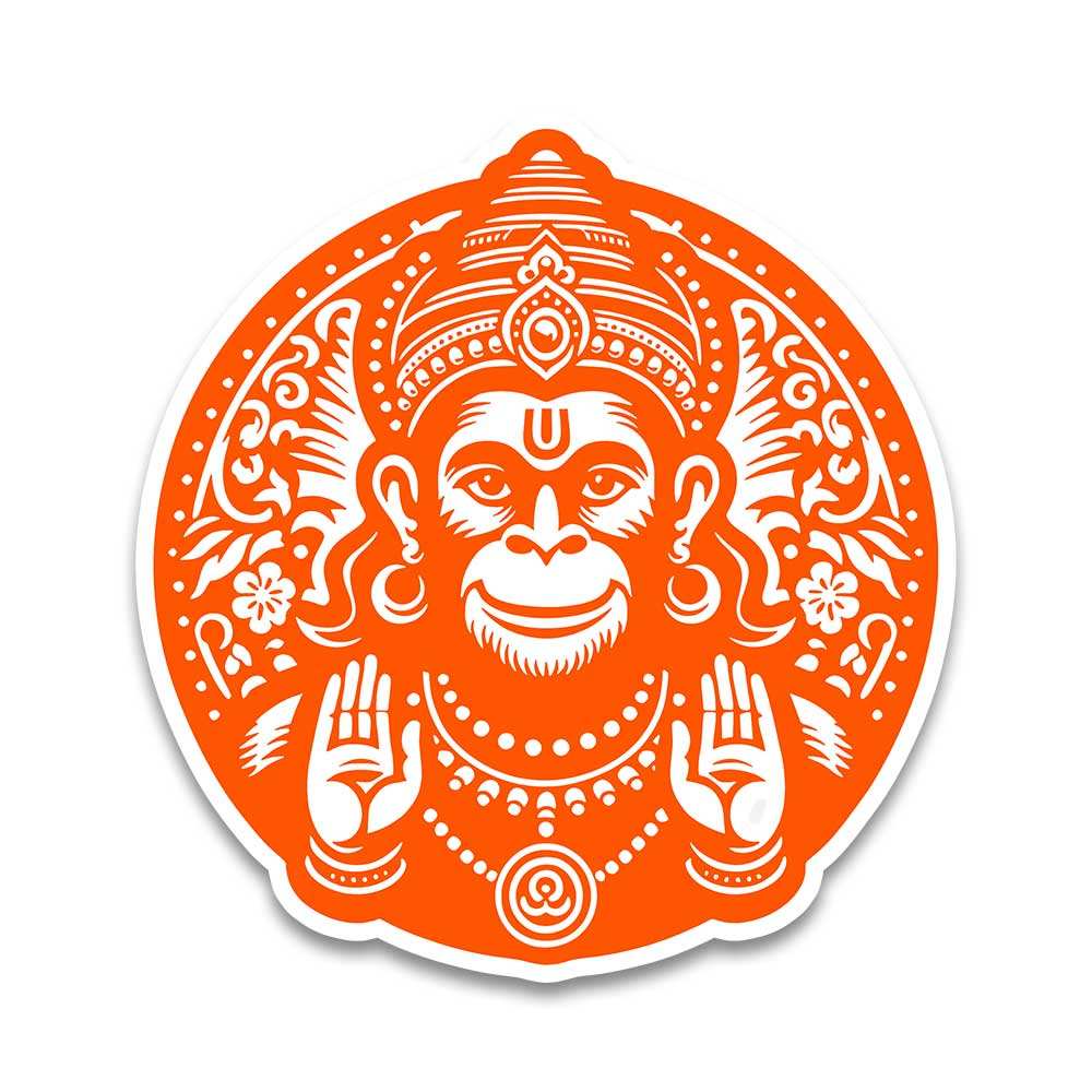 Hanuman Bumper Sticker - STICK IT UP