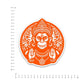 Hanuman Bumper Sticker waterproof vinyl decal for laptop, bike, car & bottle