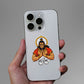 Hanuman In Prayer Glitter Sticker