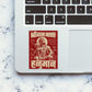 Hanuman Vintage Poster Glitter Sticker - Glitter Stickers | STICK IT UP