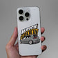 Hatch Society Grey Car Glitter Sticker - Glitter Stickers | STICK IT UP