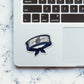Head Band Glitter Sticker waterproof vinyl decal for laptop, bike, car & bottle