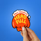 Head Full Sticker