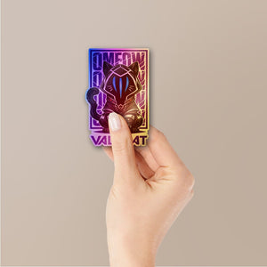 Headshot Kitty Holographic Stickers - Holographic stickers | STICK IT UP