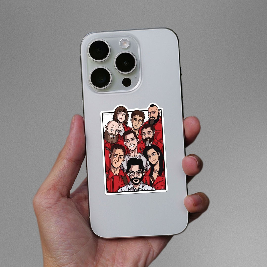 Heist Sticker - Stickers | STICK IT UP