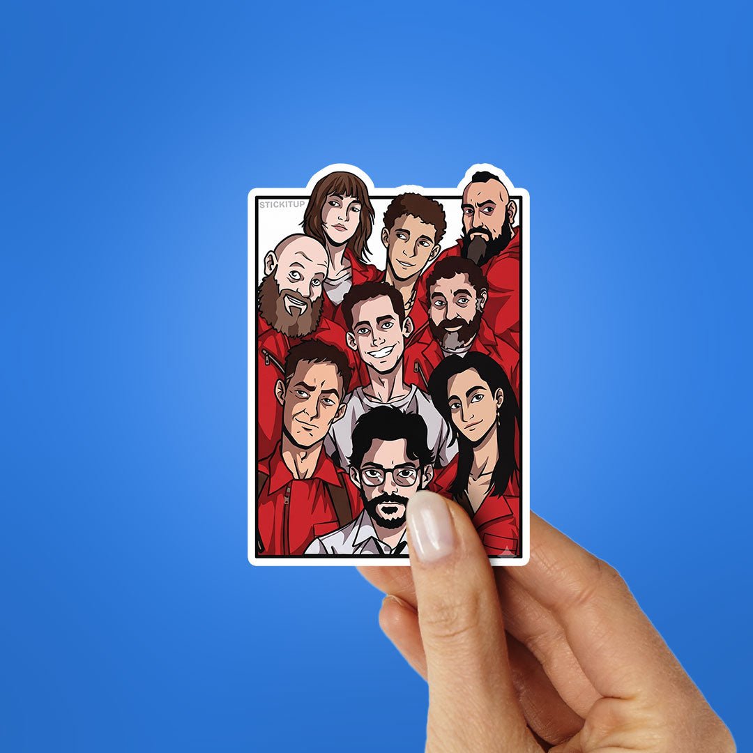 Heist Sticker - Stickers | STICK IT UP