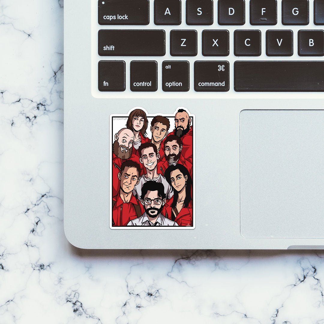 Heist Sticker - Stickers | STICK IT UP