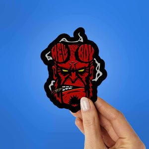 Hell Boy Sticker waterproof vinyl decal for laptop, bike, car & bottle