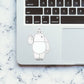 Hello 1.0 Sticker waterproof vinyl decal for laptop, bike, car & bottle