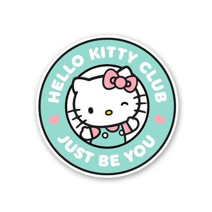 Hello Kitty Club Sticker waterproof vinyl decal for laptop, bike, car & bottle