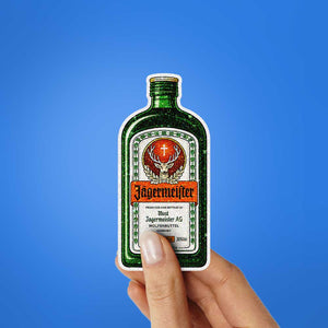 Herbal Liqueur Bottle Glitter Sticker - Glitter Stickers | STICK IT UP
