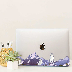 Himalayas Infinity Sticker waterproof vinyl decal for laptop, bike, car & bottle