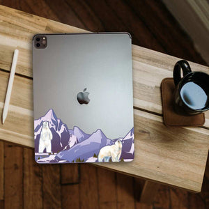 Himalayas Infinity Sticker waterproof vinyl decal for laptop, bike, car & bottle