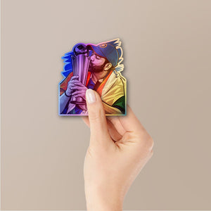 Hitman No.45 Holographic Stickers - Holographic stickers | STICK IT UP