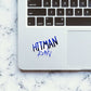 Hitman Rohit Sticker waterproof vinyl decal for laptop, bike, car & bottle