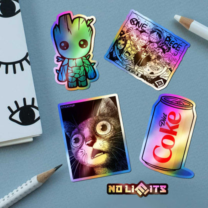 Holographic Best-Seller Sticker Pack [5 Sticker] - Sticker Packs | STICK IT UP