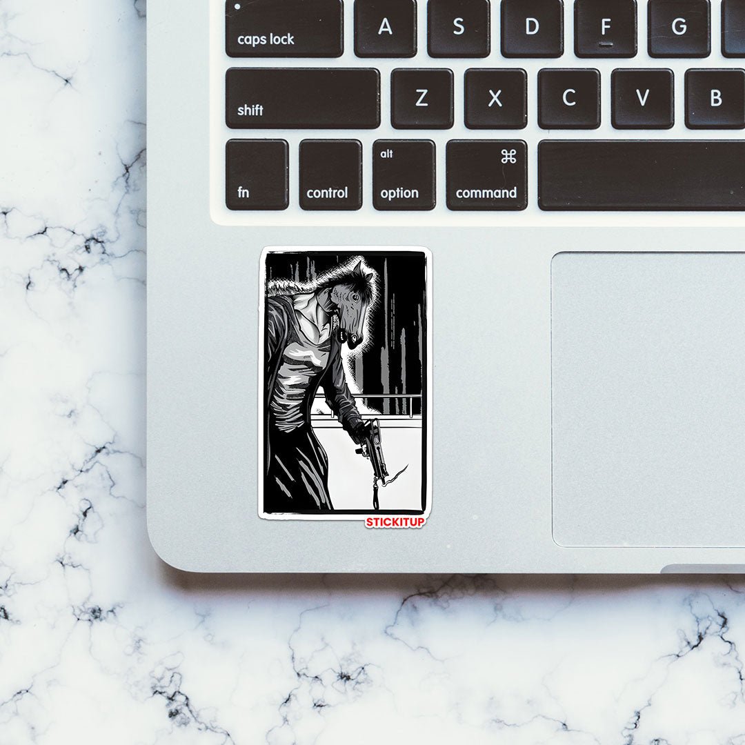 HORSE GUY Sticker - STICK IT UP