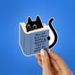 How To Buy New Books Sticker waterproof vinyl decal for laptop, bike, car & bottle