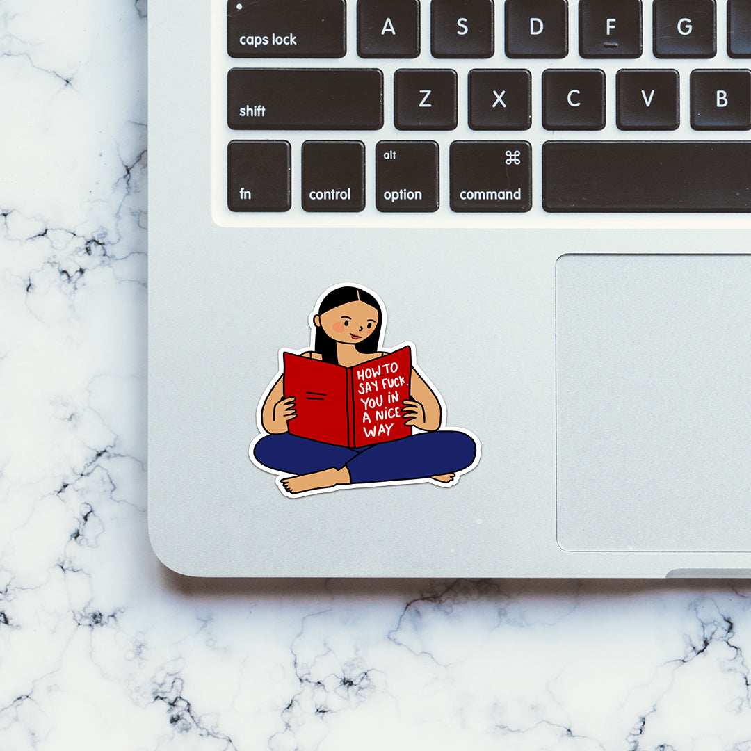 How to say fuck you Sticker - STICK IT UP