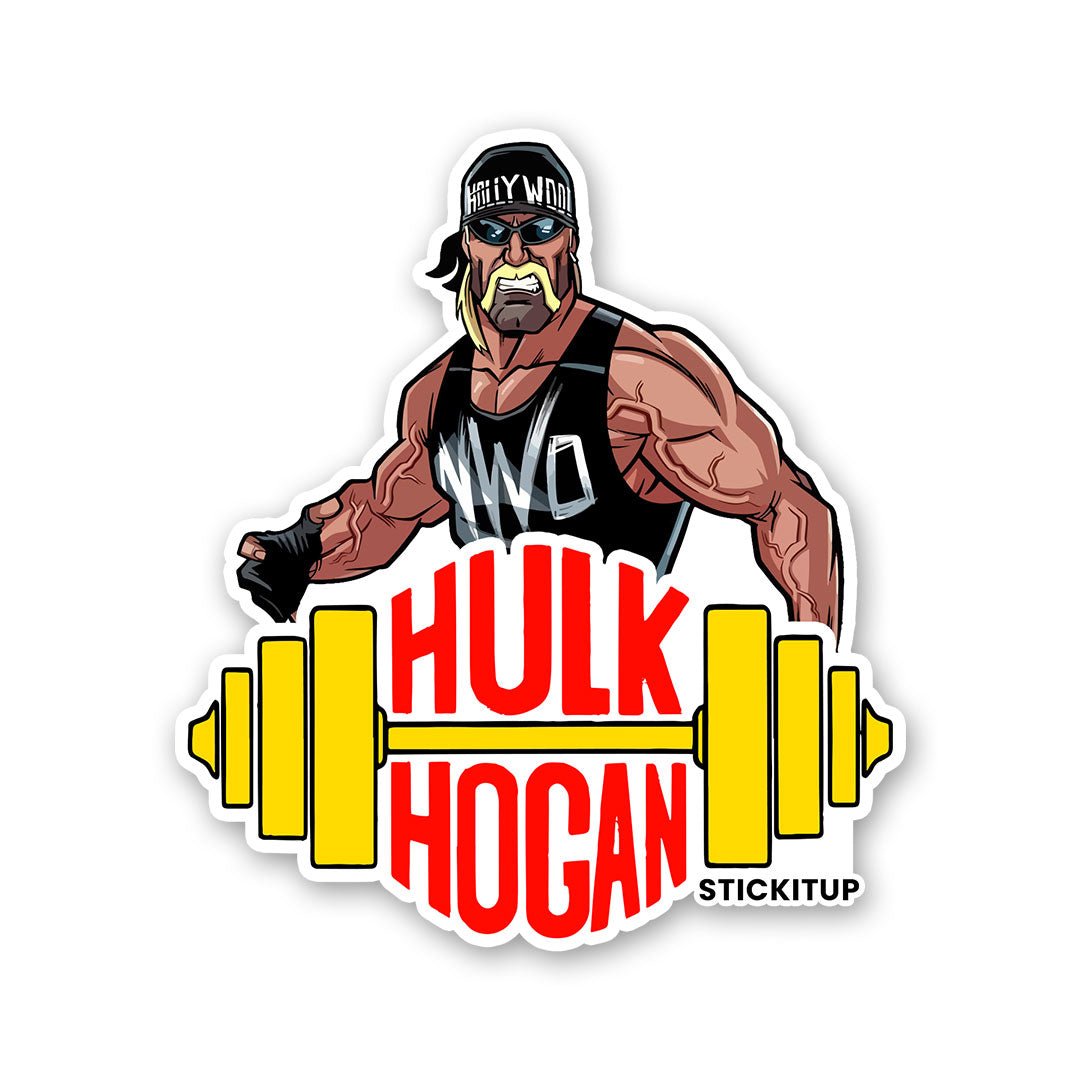HULK HOGAN Sticker waterproof vinyl decal for laptop, bike, car & bottle