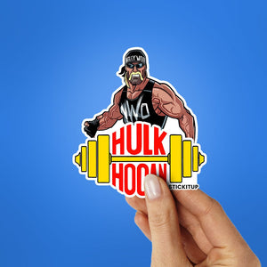 HULK HOGAN Sticker waterproof vinyl decal for laptop, bike, car & bottle