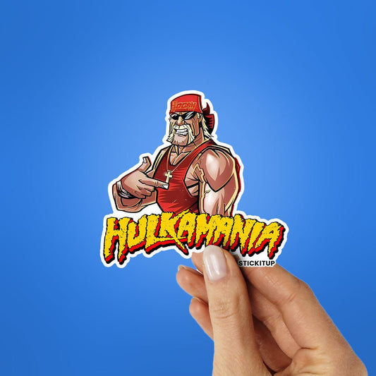 HULKAMANIA Sticker - STICK IT UP