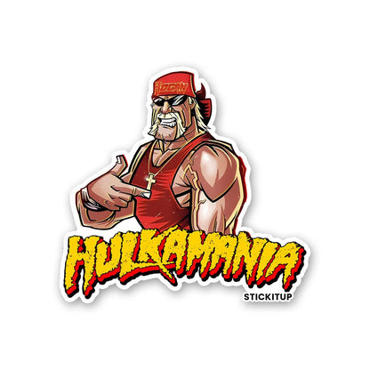 HULKAMANIA Sticker - STICK IT UP