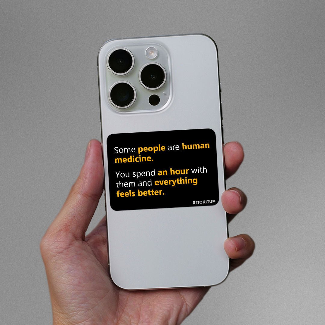 Human Medicine Sticker - STICK IT UP
