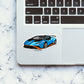 Huracan 1.0 Sticker waterproof vinyl decal for laptop, bike, car & bottle