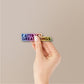 I Attract Great Things Holographic Stickers