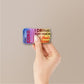 I Drink Too Much Coffee Holographic Stickers - Holographic stickers | STICK IT UP