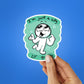 I M Just Sticker waterproof vinyl decal for laptop, bike, car & bottle