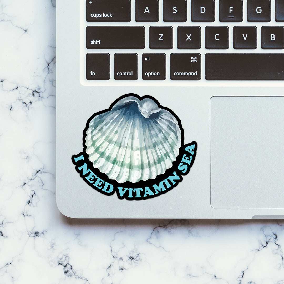 I Need Vitamin C Sticker waterproof vinyl decal for laptop, bike, car & bottle