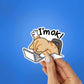 I'm Ok Sticker waterproof vinyl decal for laptop, bike, car & bottle