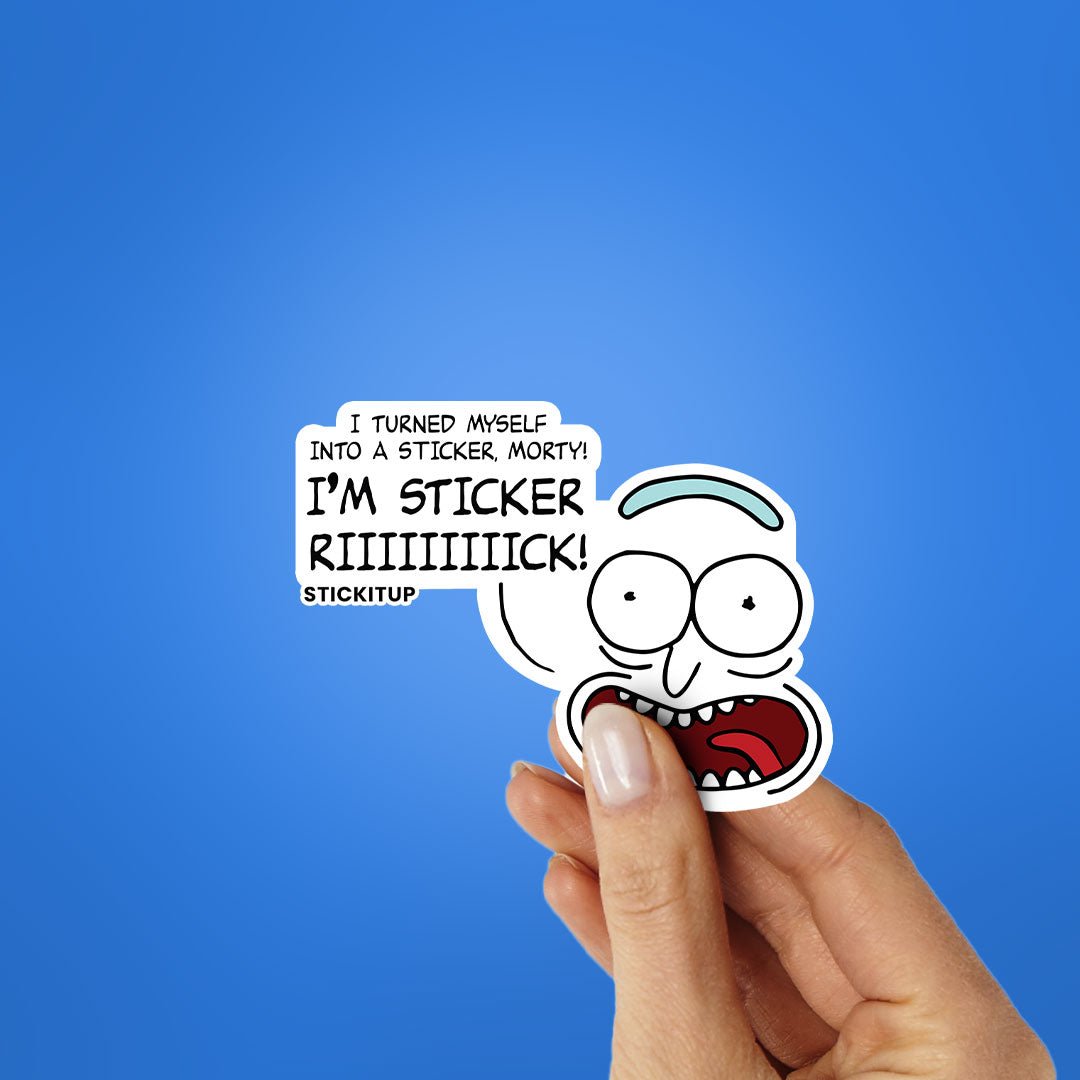 Buy I'm Sticker Rick! Sticker Online | Premium Waterproof Vinyl