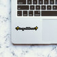 In my Delulu Era sticker waterproof vinyl decal for laptop, bike, car & bottle