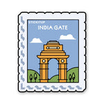India Gate Sticker waterproof vinyl decal for laptop, bike, car & bottle