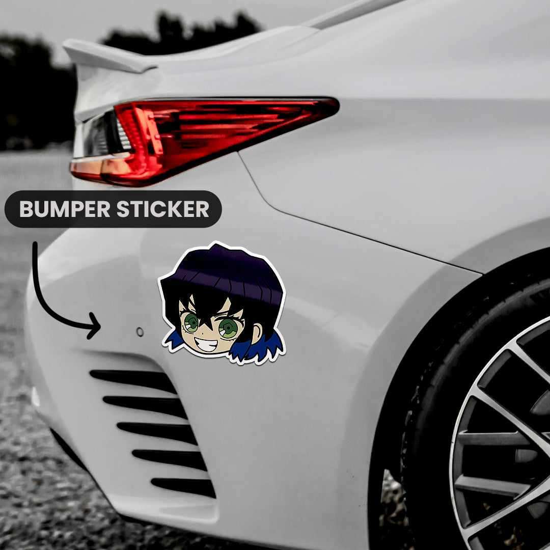 Inosuke Bumper Sticker - STICK IT UP