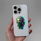 Interstellar Explorer Skeleton Sticker waterproof vinyl decal for laptop, bike, car & bottle