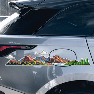 Into the wild Infinity Sticker waterproof vinyl decal for laptop, bike, car & bottle
