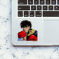 Ippo The Boxer Sticker waterproof vinyl decal for laptop, bike, car & bottle