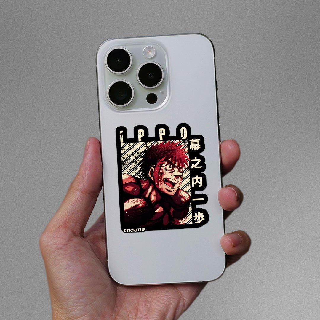 Buy Ippo The Fighter Sticker Online | Stickers | STICK IT UP