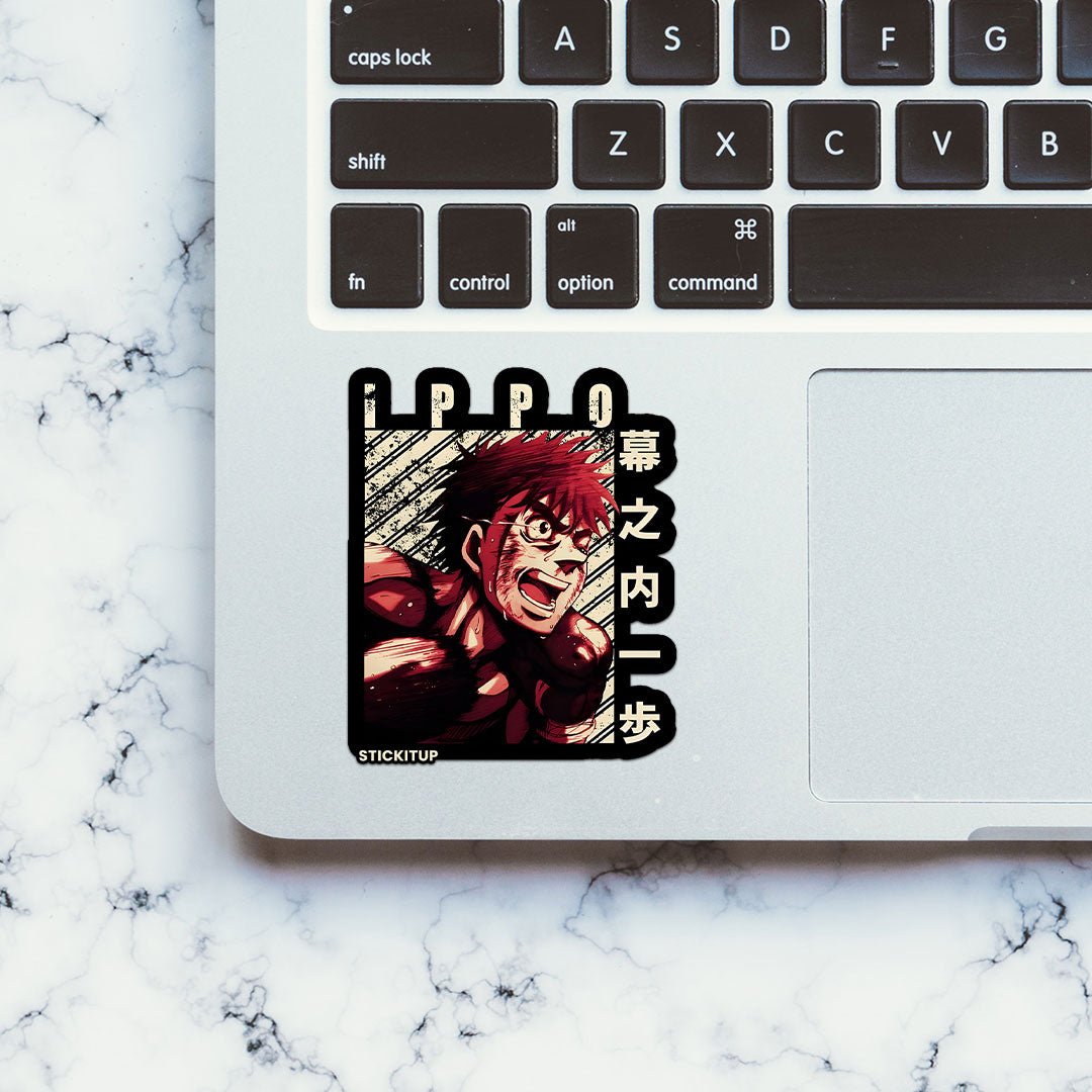 Buy Ippo The Fighter Sticker Online | Stickers | STICK IT UP