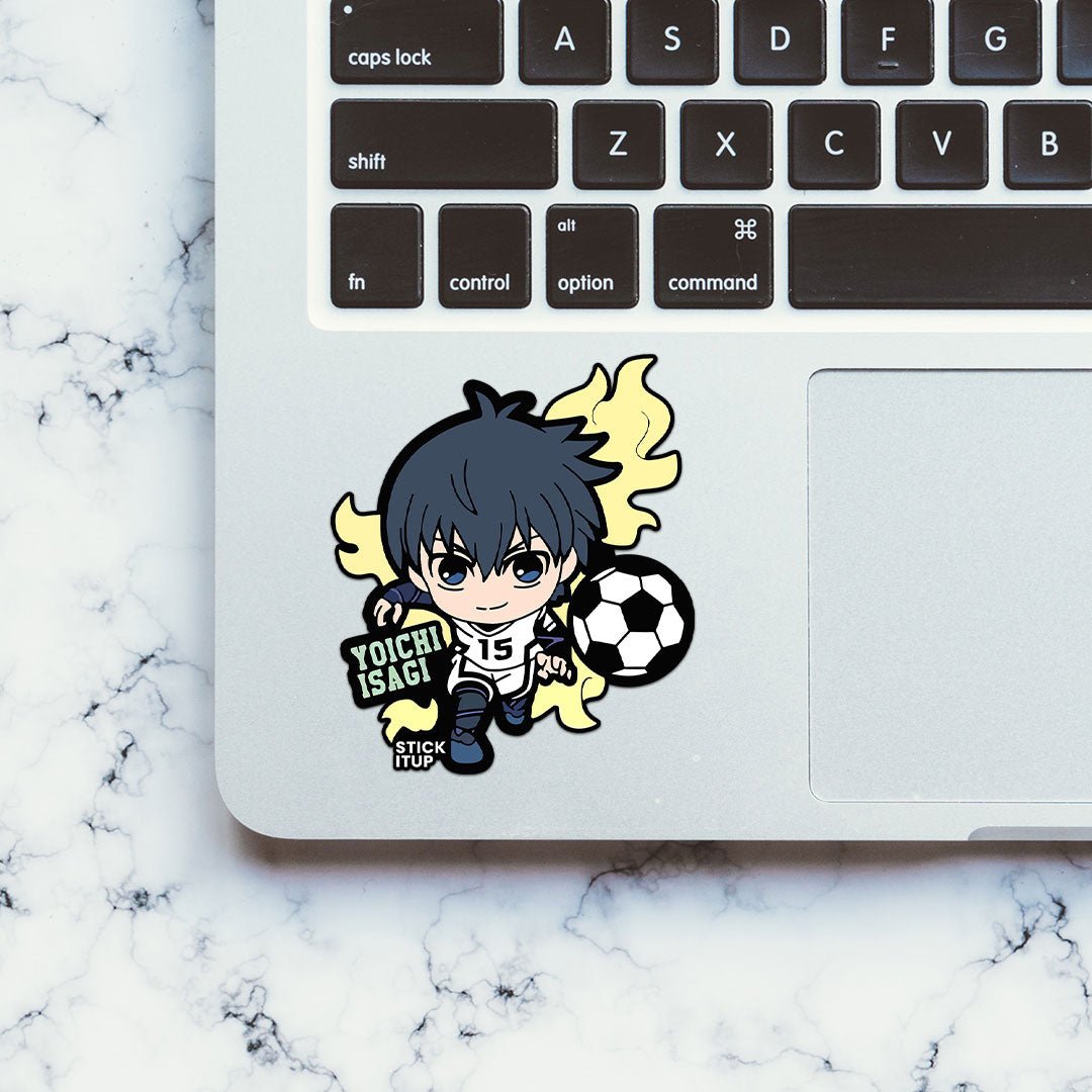 Isagi And Rin Sticker Buy Isagi Chibi Sticker Online | Premium Waterproof Vinyl | STICK IT UP