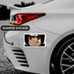 Itachi Bumper Sticker waterproof vinyl decal for laptop, bike, car & bottle