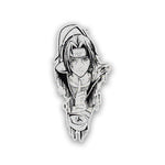Itachi Glitter Sticker waterproof vinyl decal for laptop, bike, car & bottle
