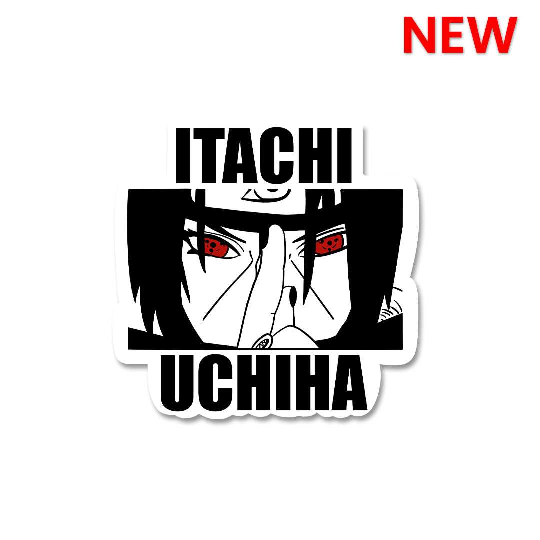 Buy ITACHI UCHIHA Sticker Online | Premium Waterproof Vinyl | STICK IT UP