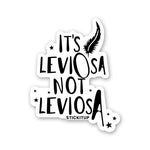Its Leviosa Sticker waterproof vinyl decal for laptop, bike, car & bottle