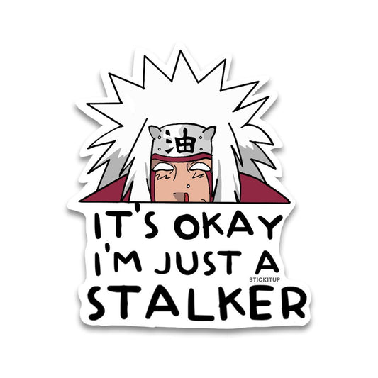 It's okay Bumper Sticker waterproof vinyl decal for laptop, bike, car & bottle