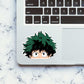 Izuku Midoriya Sticker waterproof vinyl decal for laptop, bike, car & bottle